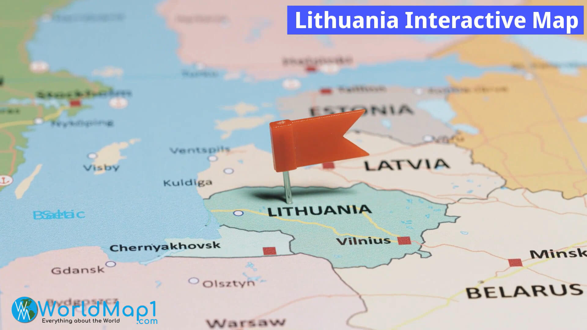 Lithuania Interactive Map